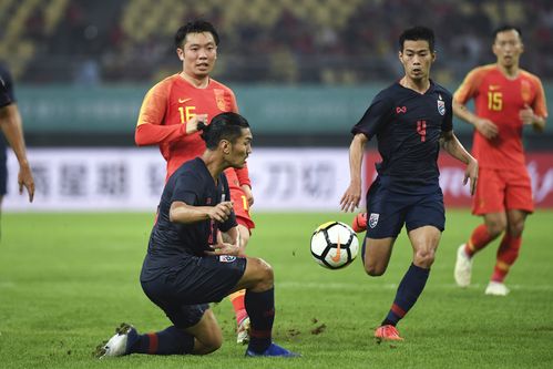 中国足球对泰国的比赛